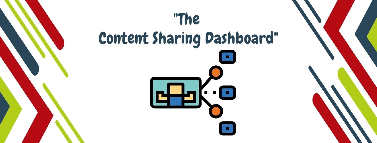content sharing dashboard