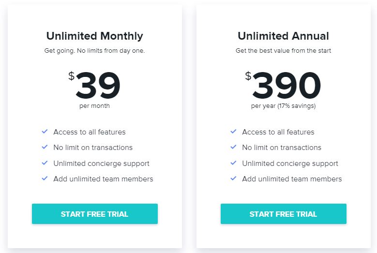 honeybook pricing