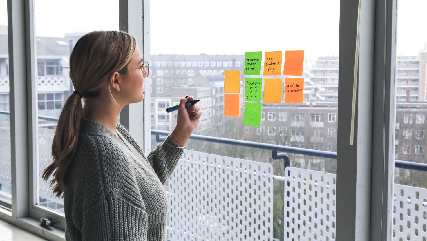 Coach crafting messaging that speaks directly to client struggles and goals